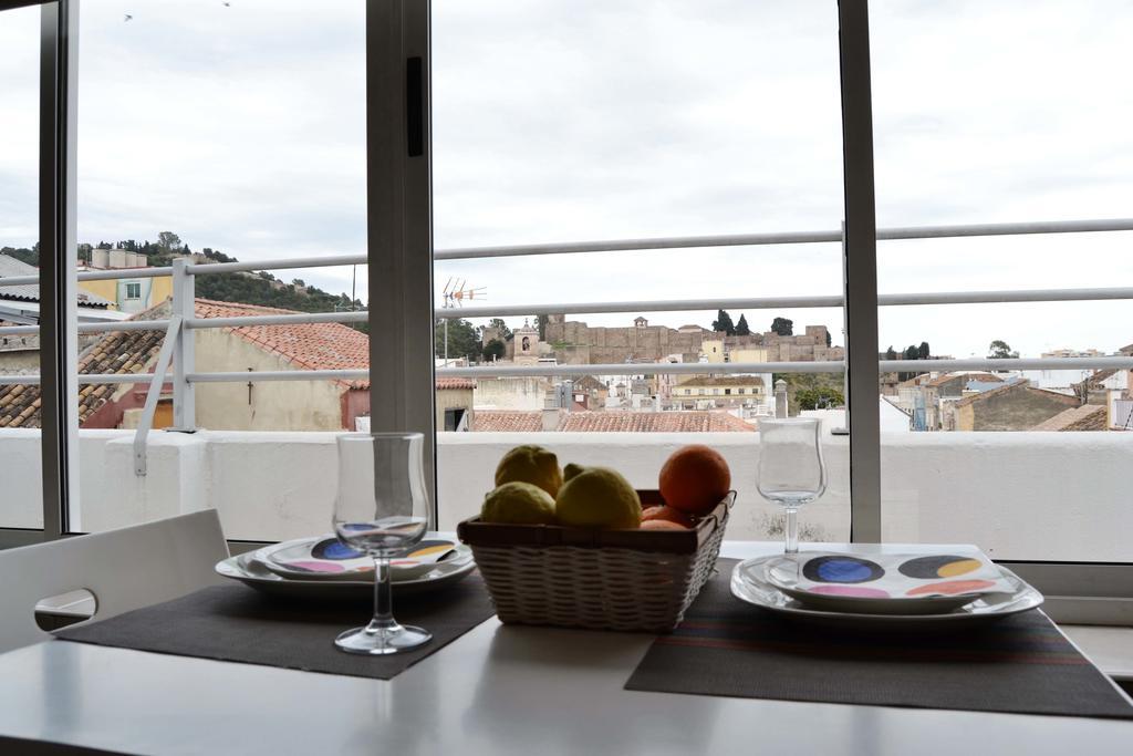 Ático con terraza y vistas Málaga Exterior foto