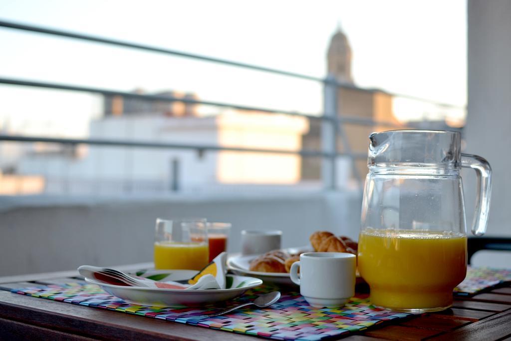 Ático con terraza y vistas Málaga Exterior foto