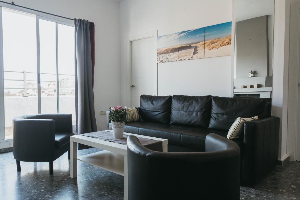 Ático con terraza y vistas Málaga Exterior foto