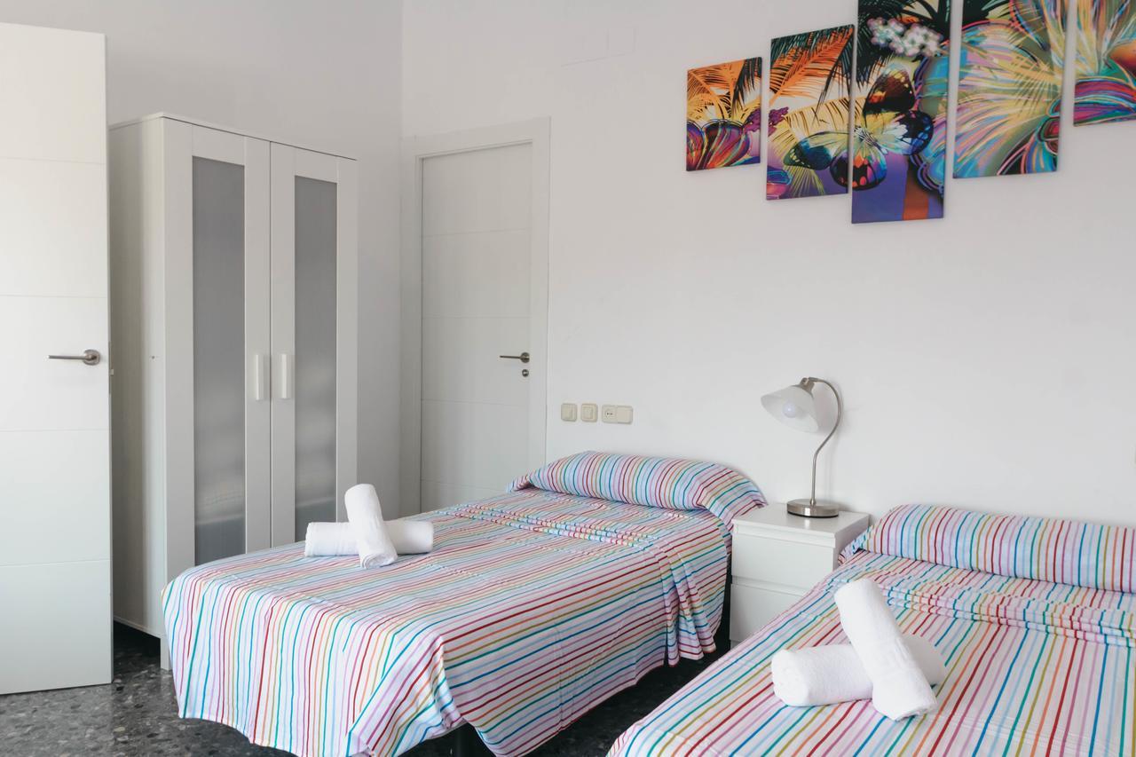 Ático con terraza y vistas Málaga Exterior foto